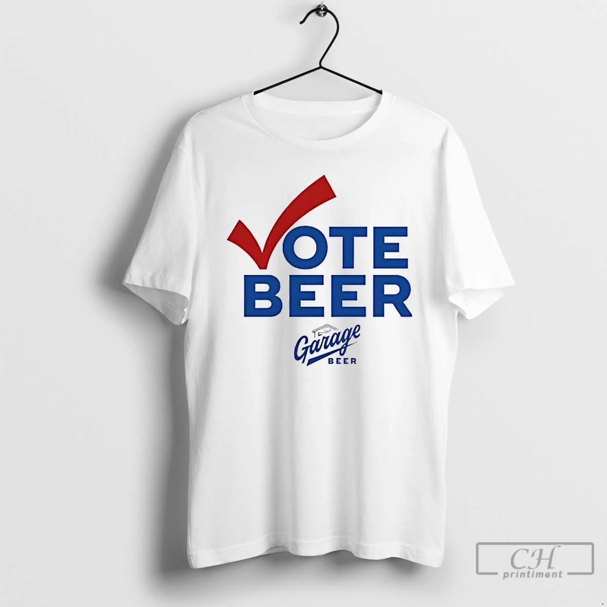 Premium Vote Beer Garage Beer 2025 T Shirts