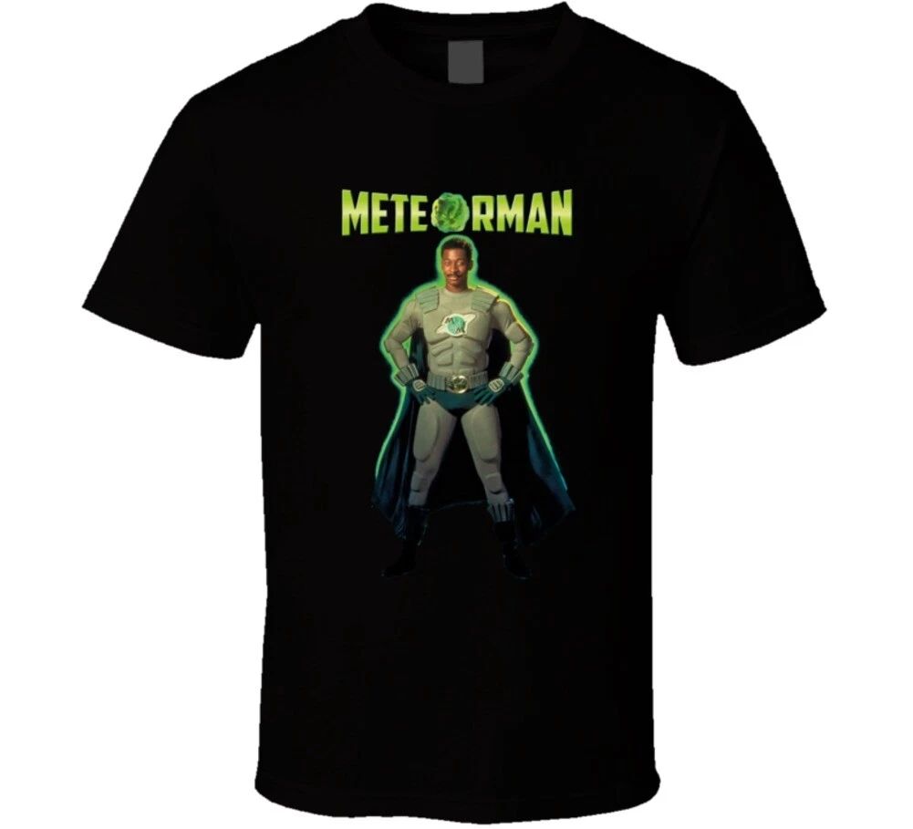 Meteorman 90's Comedy Sci Fi Retro Movie T Shirt