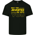 May the 70s Seventies Be With You Sci-Fi Mens Cotton T-Shirt Tee Top