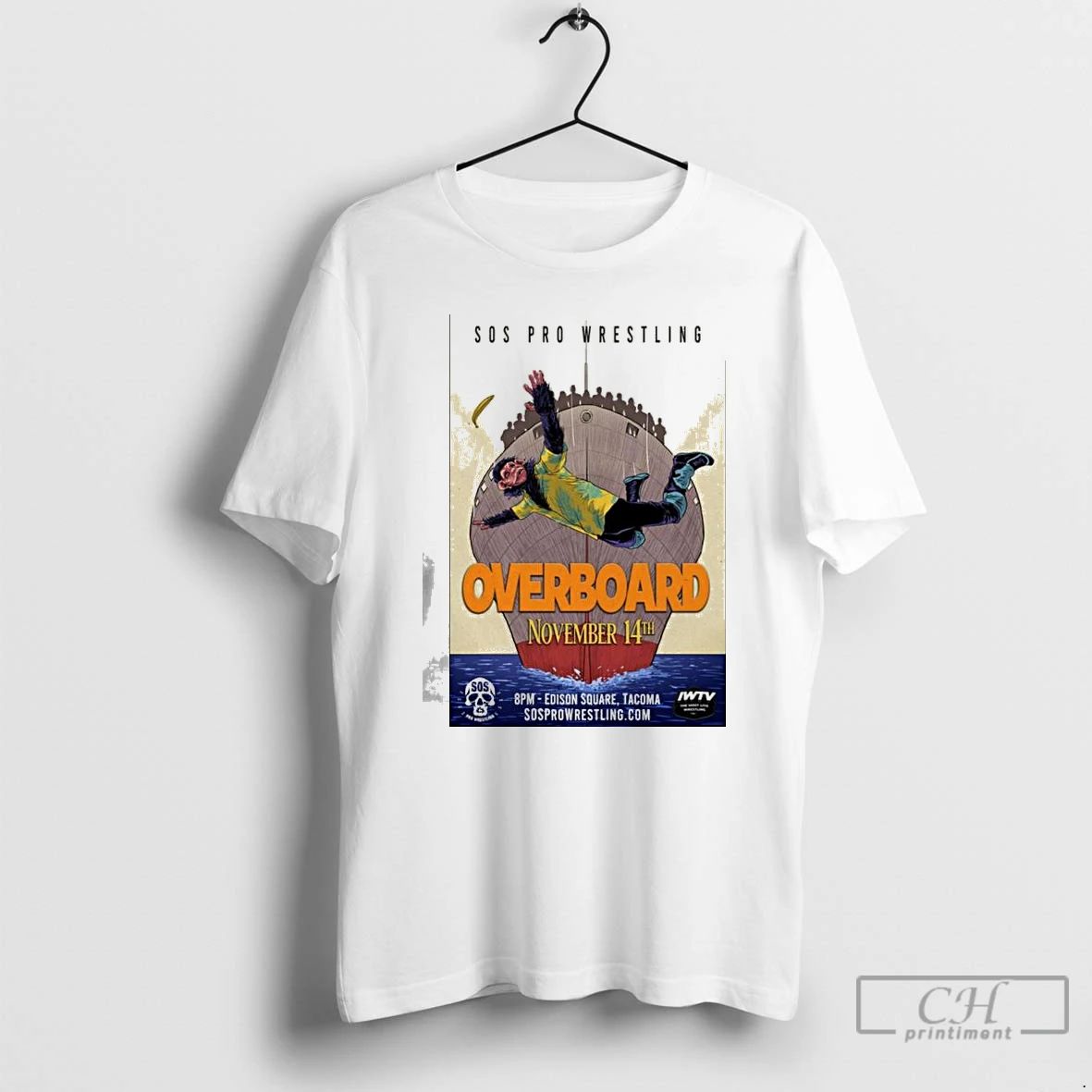 Classic Sos Pro Wrestling Edison Square Tacoma Wa November 14th 2025 T Shirts