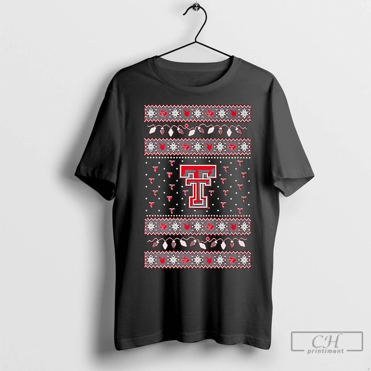 Premium Texas Tech Red Raiders Ugly Christmas Light