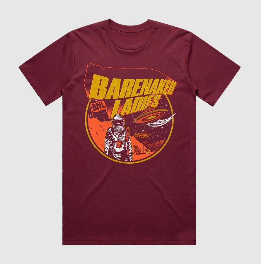 Barenaked Ladies MAROON SPACE Unisex T-Shirt All Size S-5XL MC989