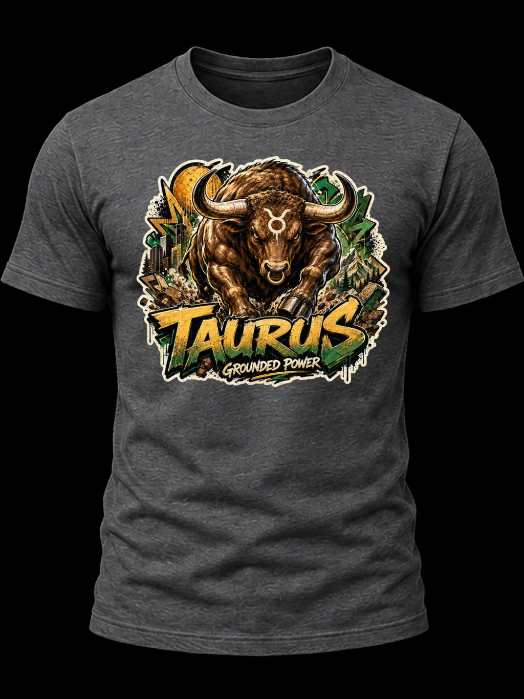 Taurus Grounded Power Zodiac Shirt