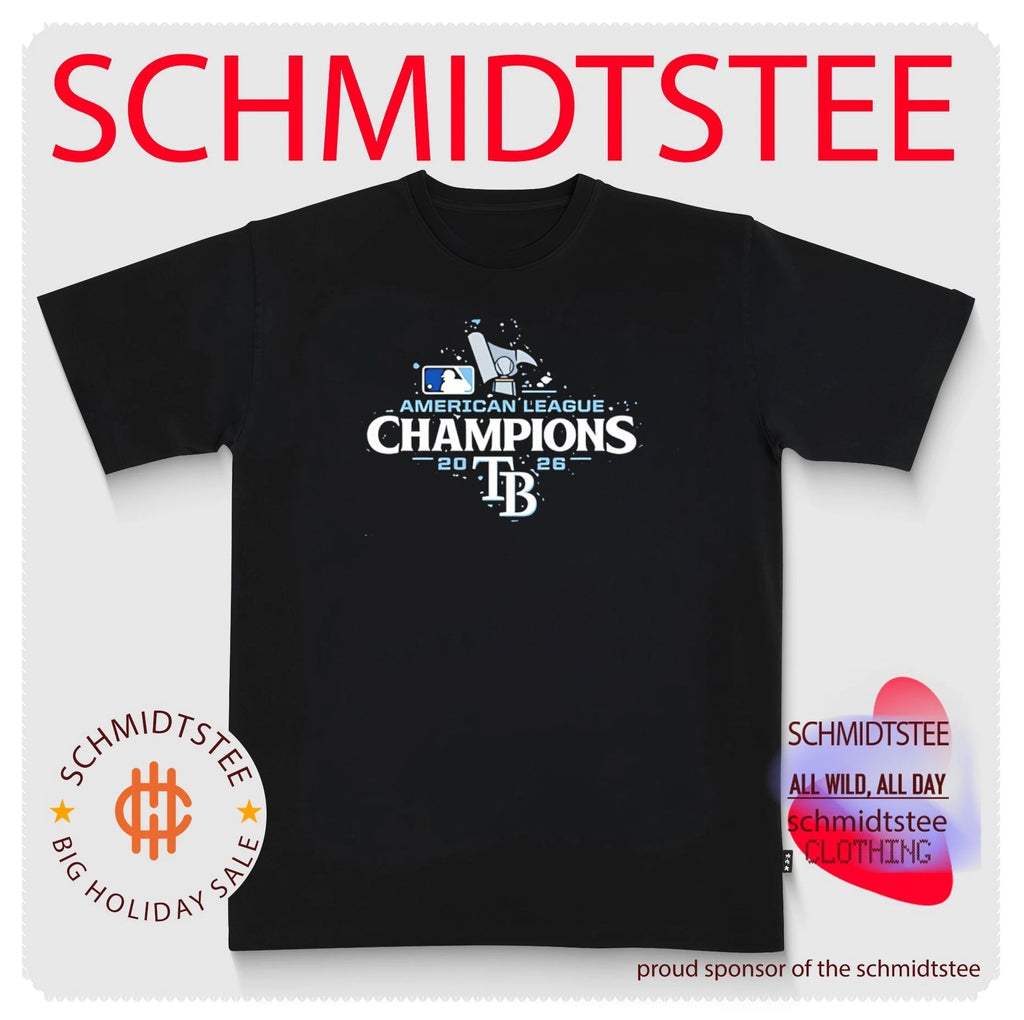 Tampa Bay Rays 2026 American League Champions trophy Slide shirt