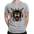 Tiger And Swords Tattoo Classic Majesty Retro Vintage Mens Womens T-Shirts #BAL