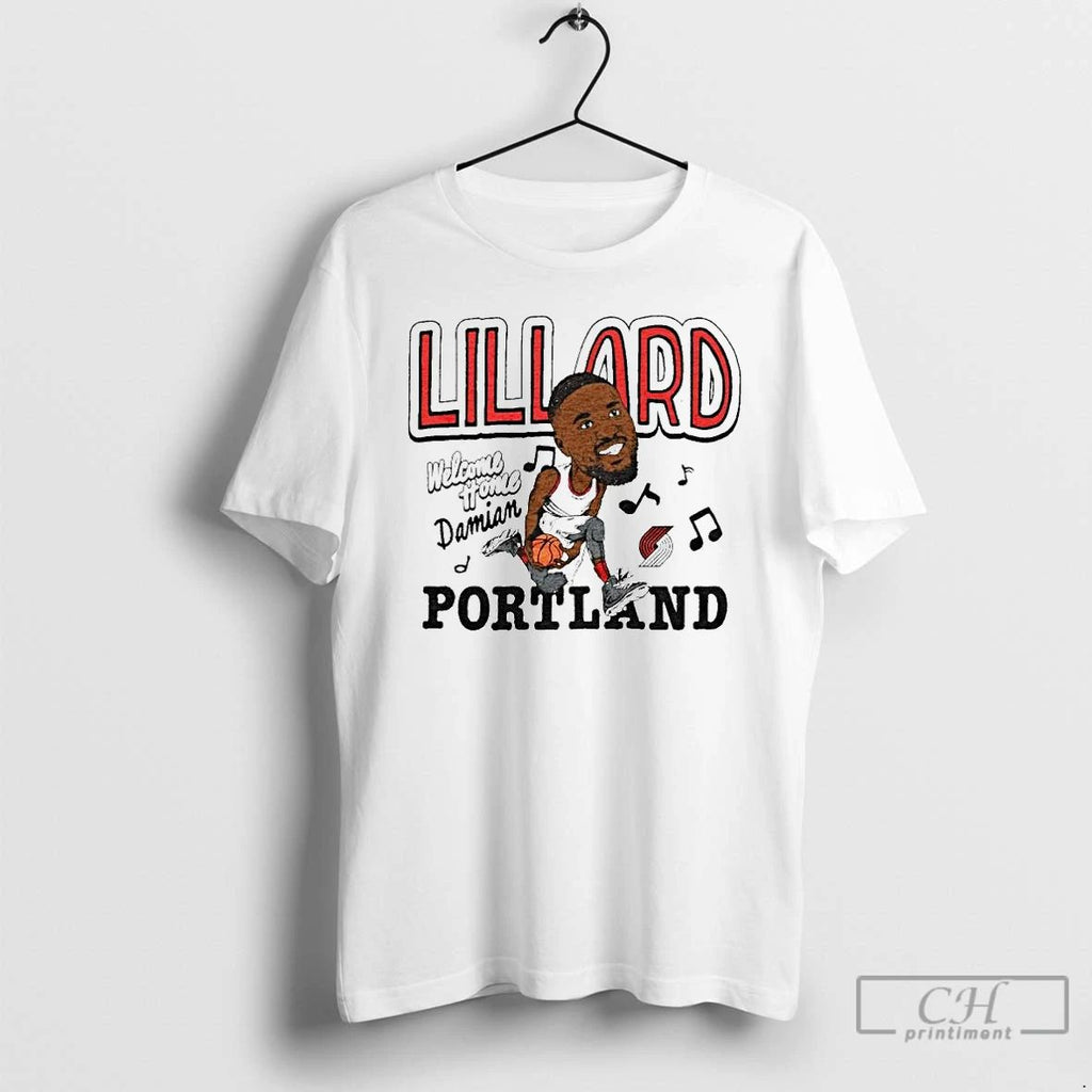Classic Damian Lillard Nba Portland Trail Blazers Welcome Home Ornaments T Shirts