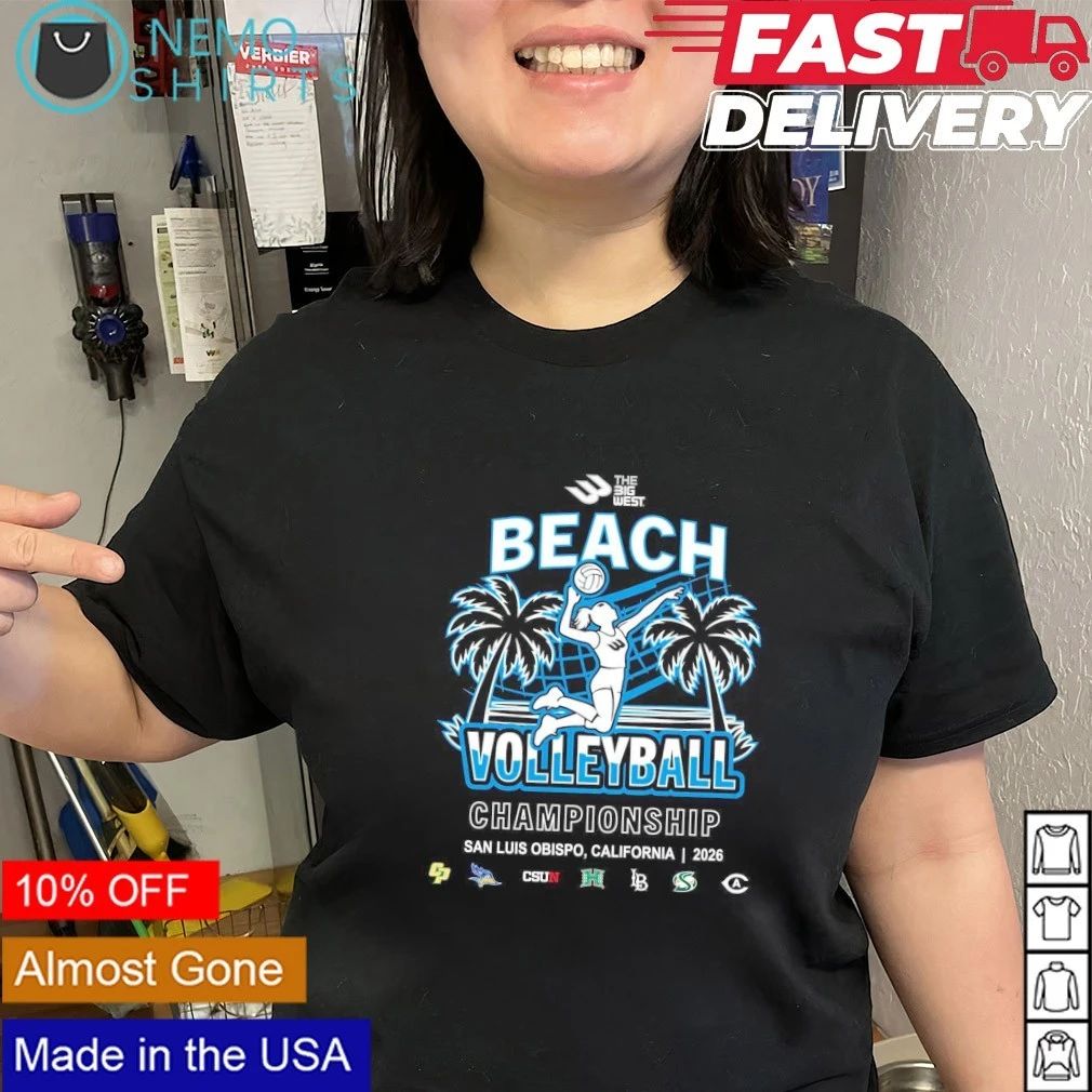 The Big West Beach Volleyball Championship San Luis Obispo 2026 shirt