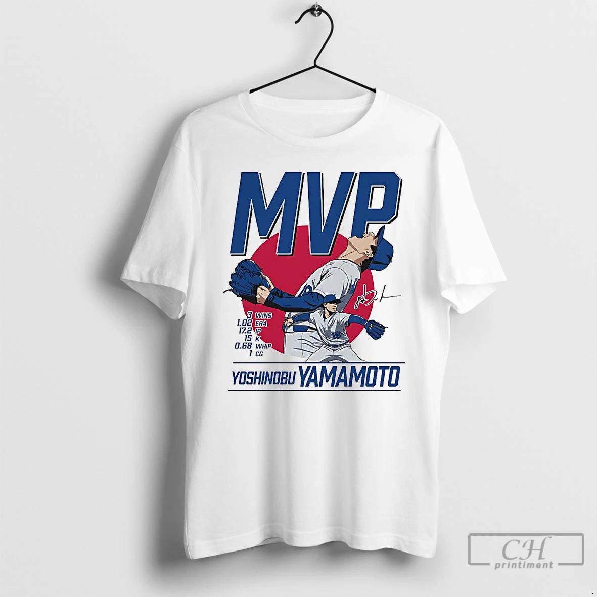 Premium Yoshinobu Yamamato Series Mvp T Shirts