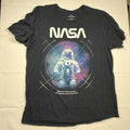 NASA Hyper Space Graphic T Shirt National Aeronautics Large L Cotton