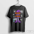 Classic Resting With Face Certified Halloween T Shirts