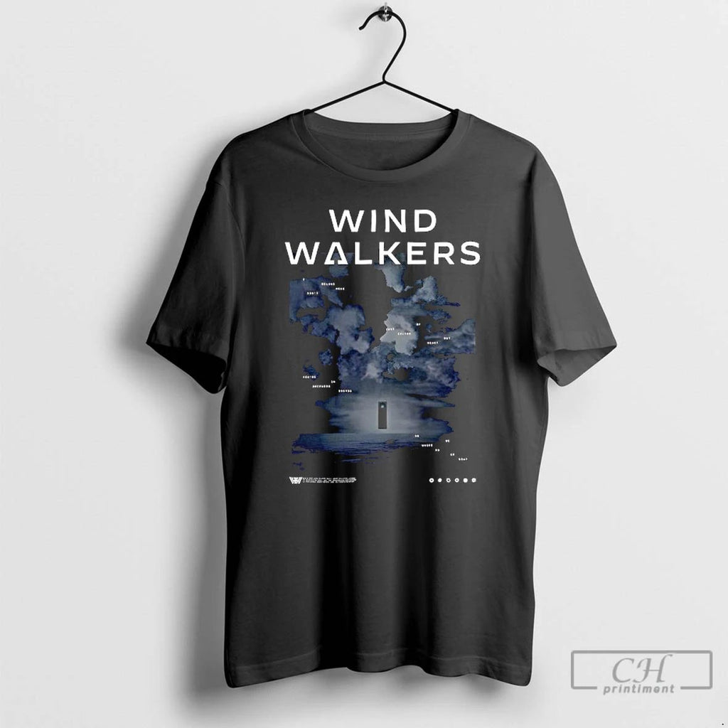 Classic Wind Walkers I Dont Belong Here T Shirts