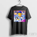 Classic Homer Simpson X Los Angeles Dodgers World Champions 2025 T Shirts