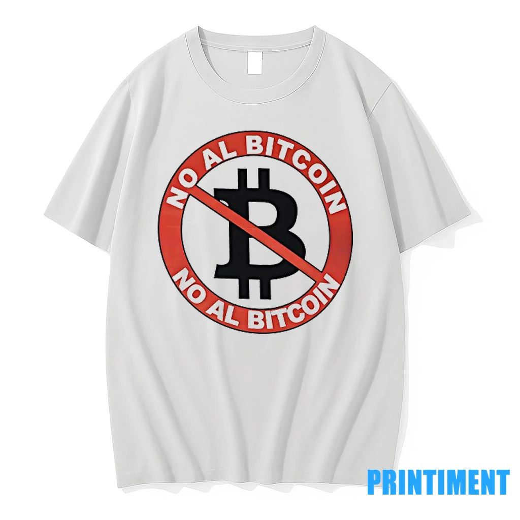 No Al Bitcoin Logo Tshirts Sweater