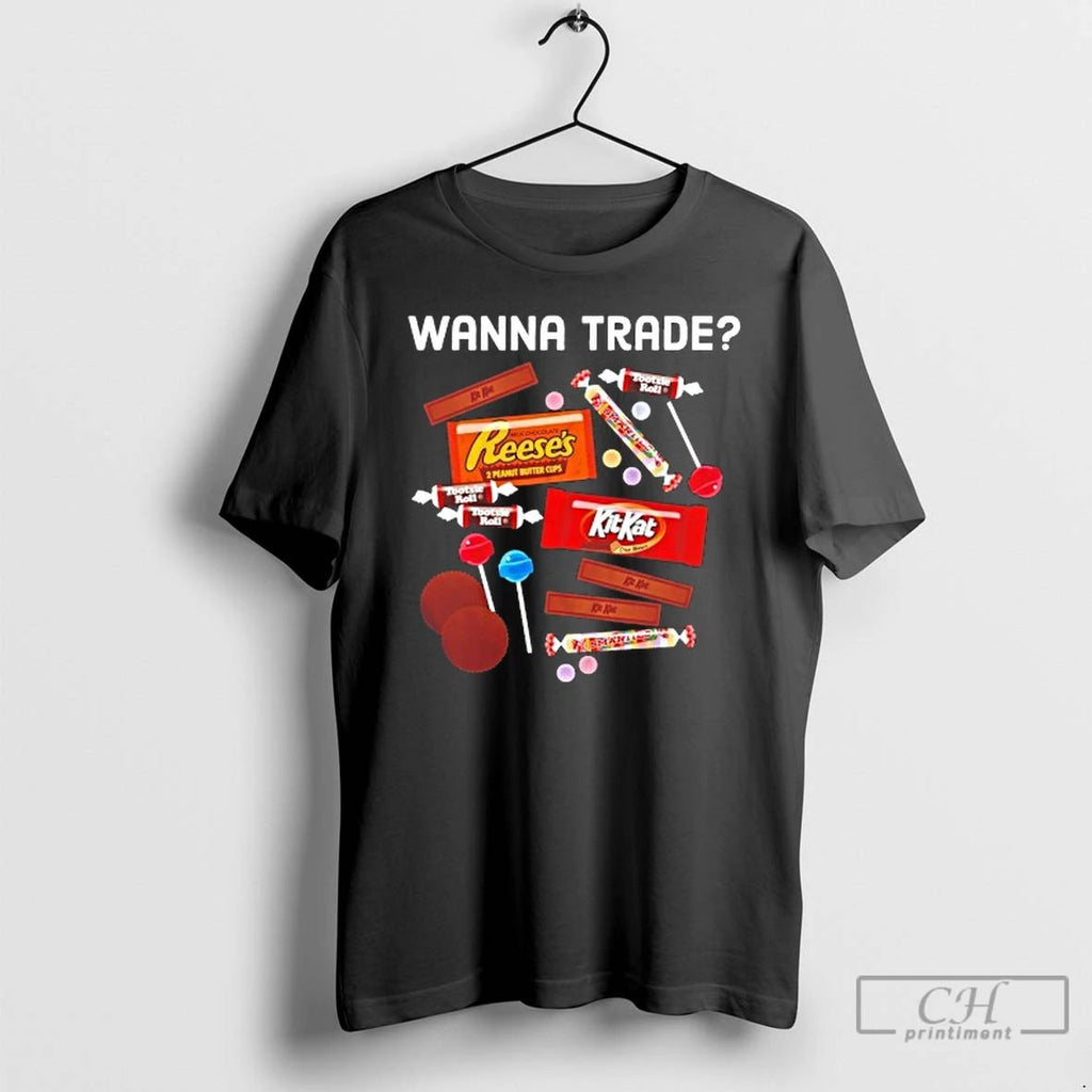 Classic Wanna Trade Reeses And Kitkat T Shirts