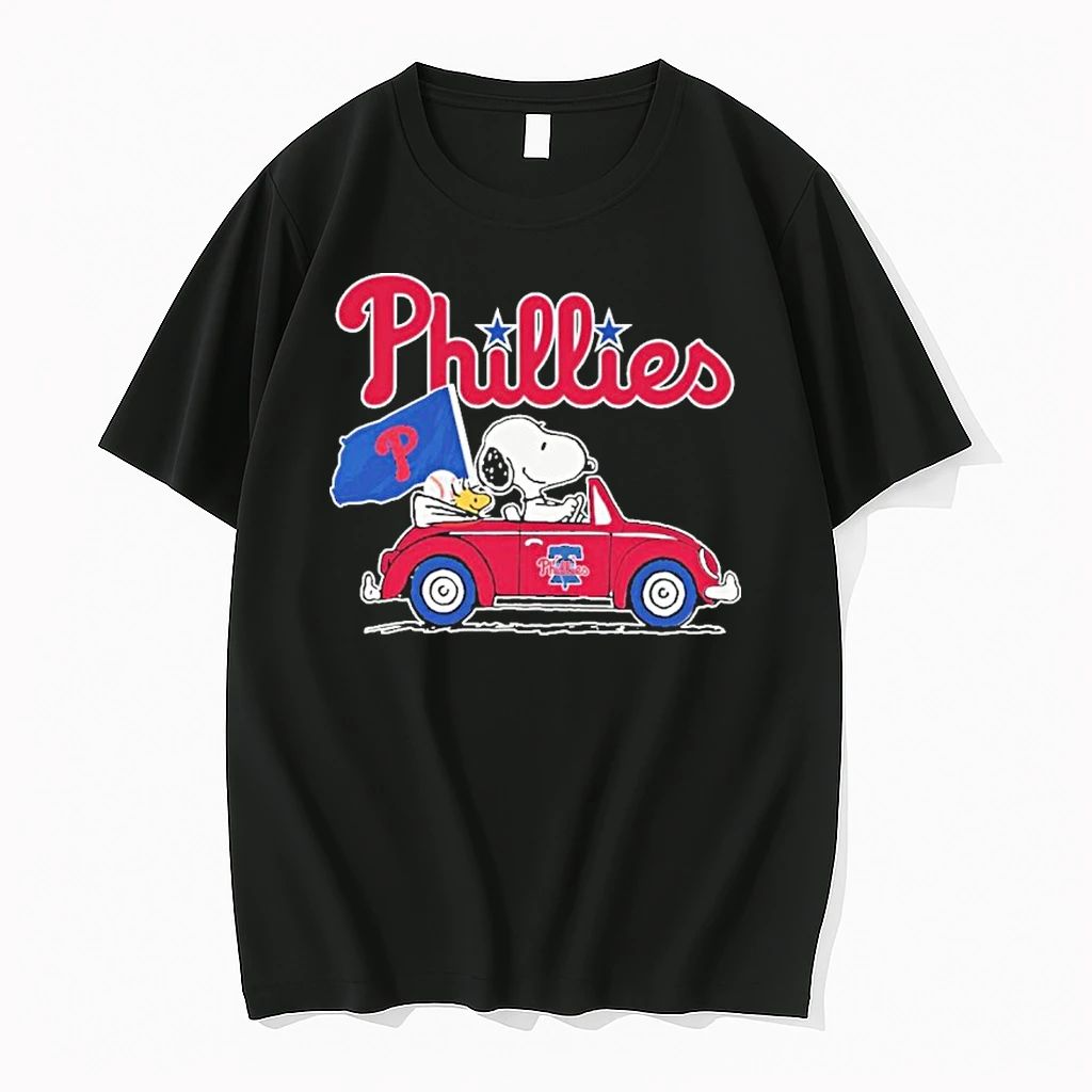 The Peanuts X Philadelphia Phillies Postseason 2025 Tshirts Sweater