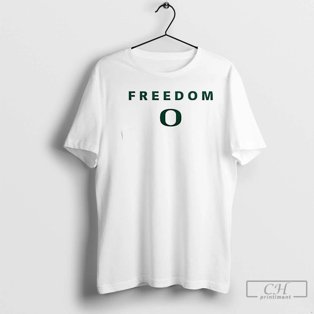 Classic University Of Oregon Campus Freedom Charlie Kirk 2 Sided T Shirts