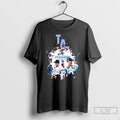 Premium La Dodgers 2025 National League Champions All Players Graphic T Shirts