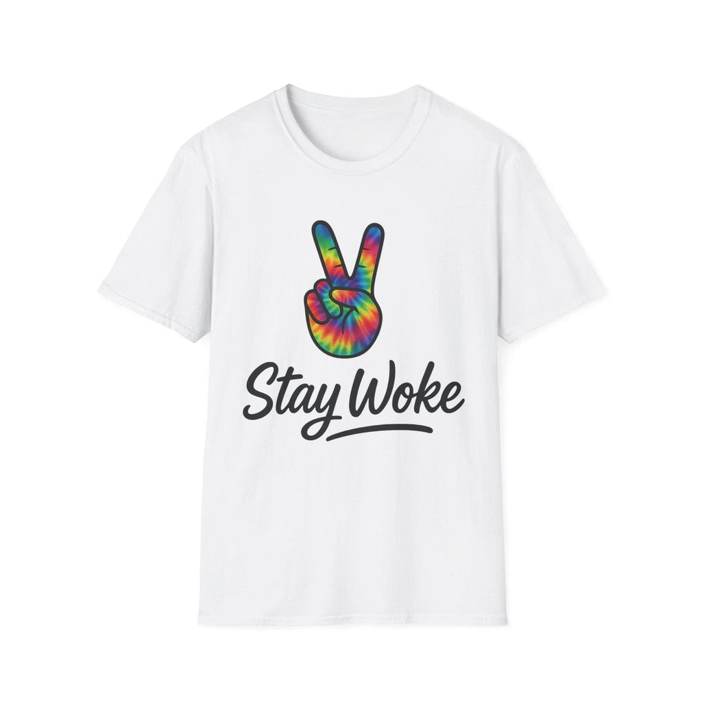 Stay Woke Tie-Dye T-Shirt, Unisex Trendy Tee, Positive Vibes Shirt, Gift [...]