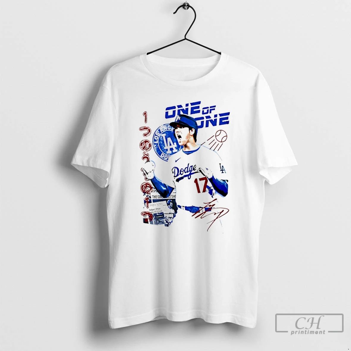 Classic Shohei Ohtani Los Angeles Dodgers One Of One Champions T Shirts