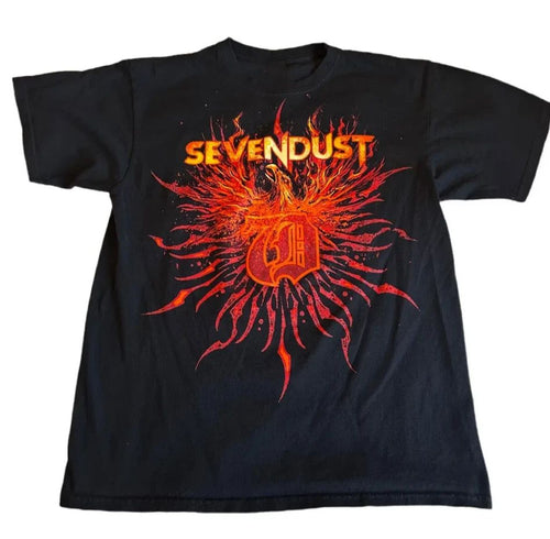 Album Sevendust Band Rock GIft Black All Size T-Shirt DI1530