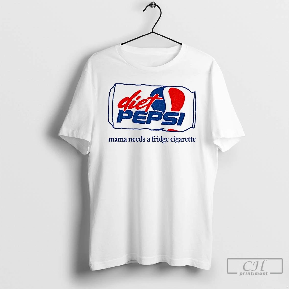 Classic Diet Pepsi Mama Needs A Fridge Cigarette T Shirts