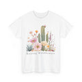 Wildflowers Lovers Tee, Boho Desert Flowers Raising Wildflowers T-shirt