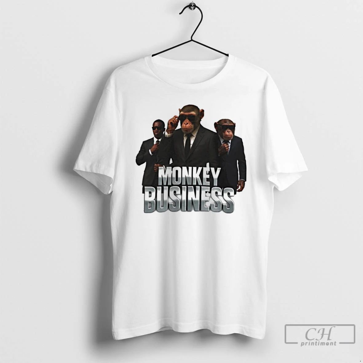 Premium Monkey Business Funny T Shirts