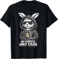 Funny Easter Bunny Shirt for Men Streetwear Hip Hop Rabbit T-Shirt