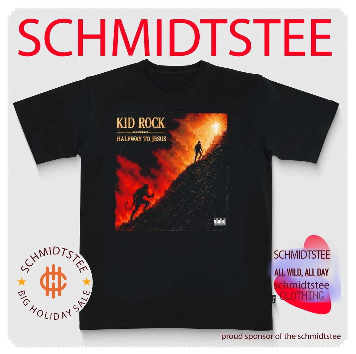 Eminem & Kid Rock Halfway to Jesus Music Album shirt