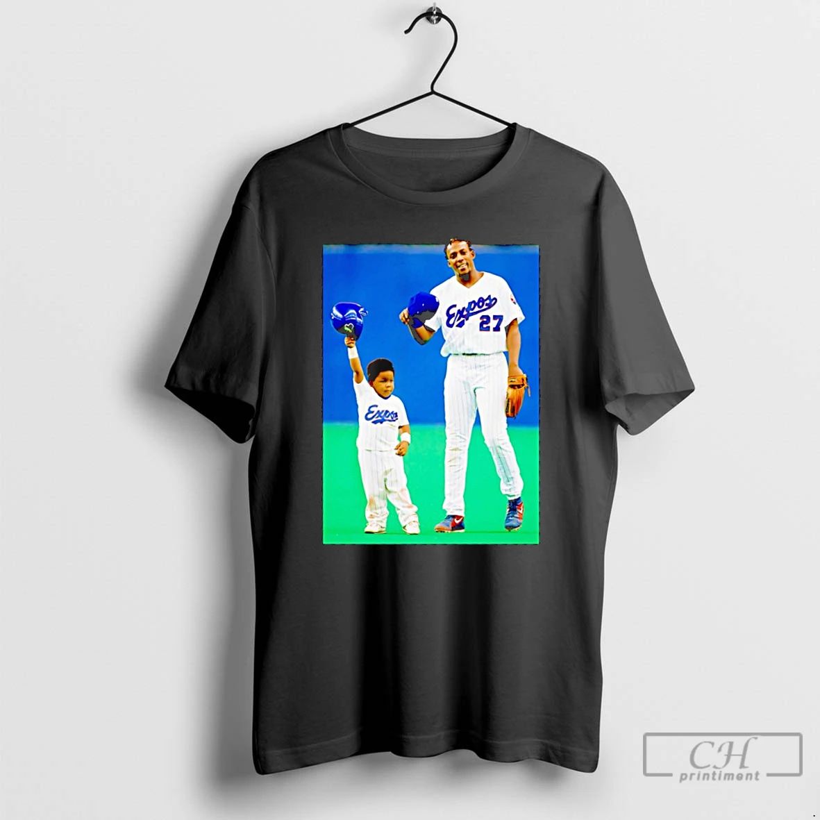 Classic Vladimir Guerrero Sr With His Son Vladimir Guerrero Jr Toronto Blue Jays Baseball