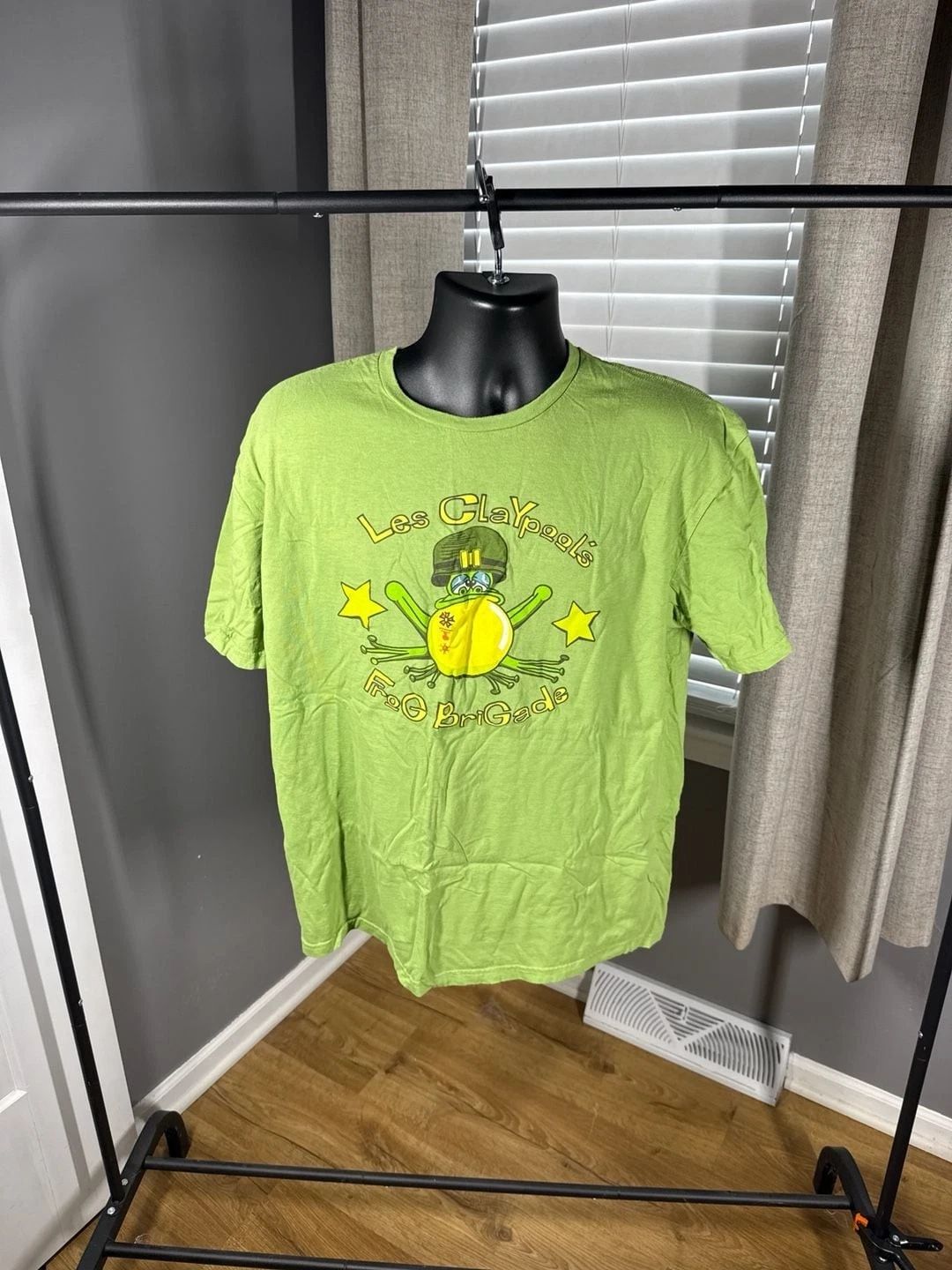 Les Claypool's Frog Brigade Summer of Green Tour 2023 T-Shirt XL