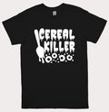 Funny Cereal Killer T-Shirt Mens Womens Foodie Halloween Black