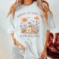 Wildflower Frog Comfort Tee Nature Lover Gift Shirt Aesthetic Frog