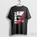 Classic Chipper Jones Portrait Atlanta Braves T Shirts