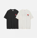 NEW Men Women RHUDE High Quality Loose Leisure Cotton Short Sleeve T-Shirt S-XL
