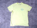 Billabong Graphic T-Shirt Mens Medium Yellow Logo Short Sleeve Surf Skate