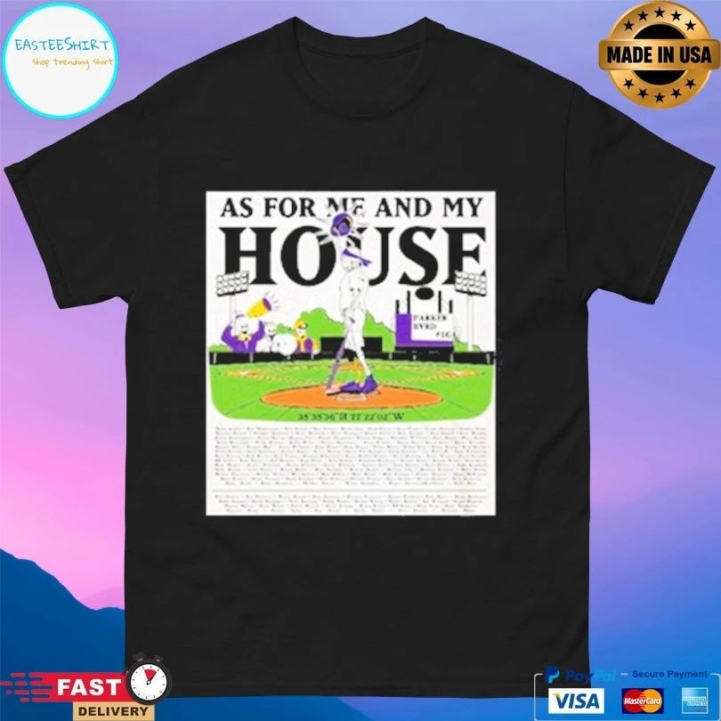 Parker Byrd As For Me And My House T-shirt