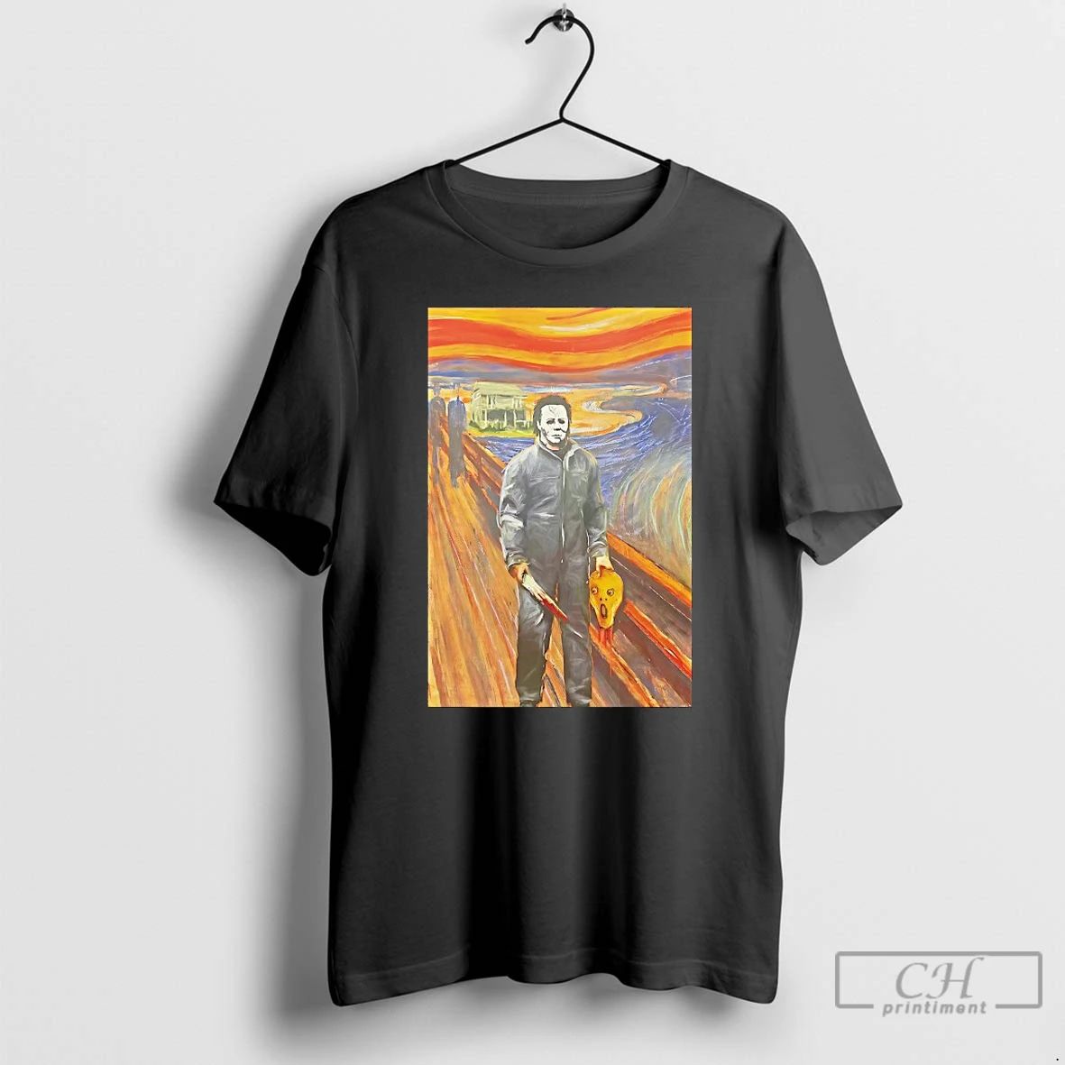 Classic Michael Myers The Scream Halloween T Shirts