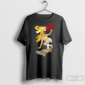 Classic She Rad Skateboard Retro Cool Girl T Shirts