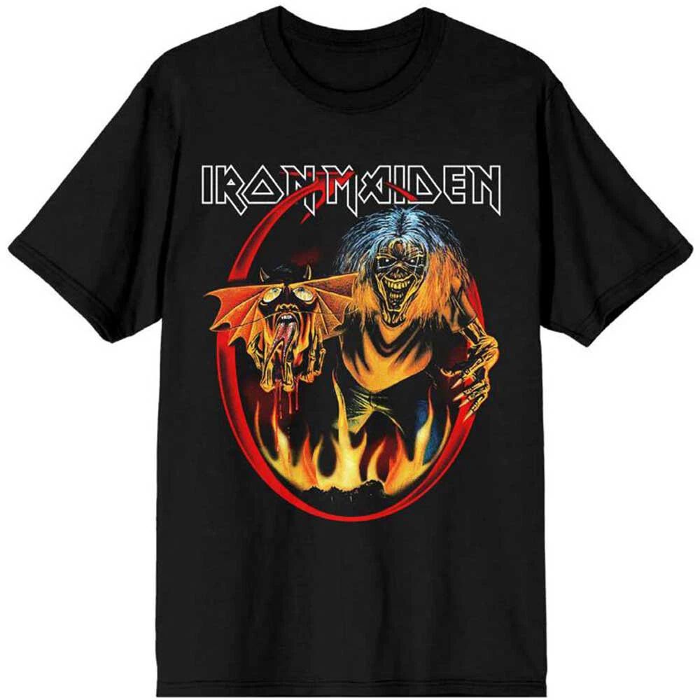 Iron Maiden Number Of The Beast Devil Tail Shirt S-XXL Official Band T-Shirt