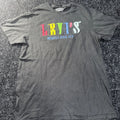 Levi's T Shirt Mens Black Multicolour Logo Graphic Print Everyday Wear Crewneck