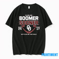 Boomer Sooner Settled On The Field Oklahoma Sooners 24 17 Auburn Tigers Score Tshirts Sweater