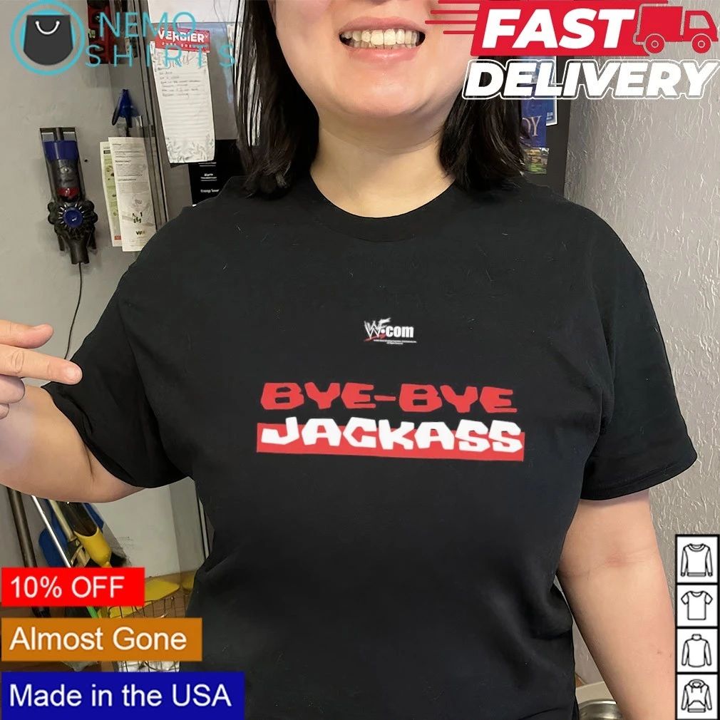 Bye-Bye Jagkass WWF 2000 World Wrestling Federation shirt