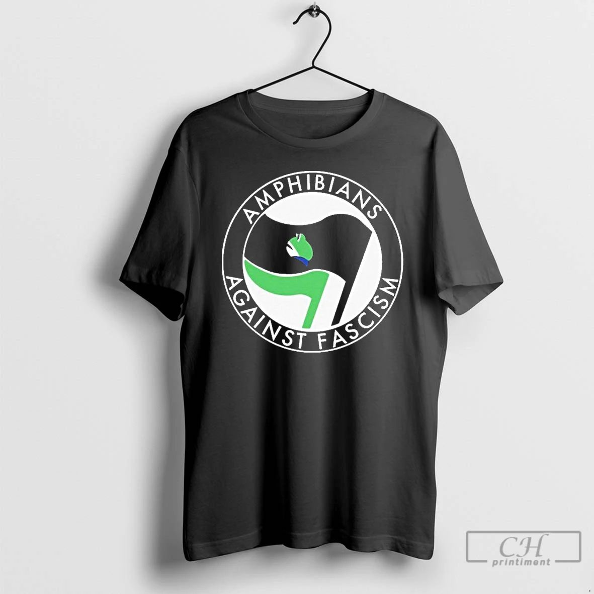 Classic Portland Frogs Amphibians Against Fascism T Shirts