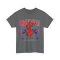 FASHION MEN WOMEN BROKEN HEART ROCK METAL STREET WEAR LOVE ART TEE TSHIRT SHIRT
