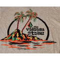 Volcom Stone Mens Small Grey Island Vibe Palm Tree T-Shirt Skater Surfing 15