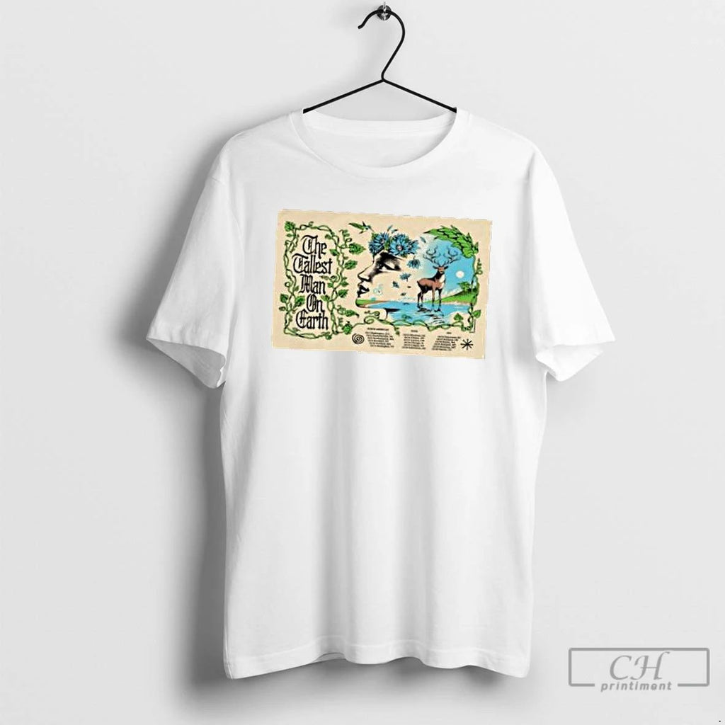 Classic The Tallest Man On Earth North American Tour 2025 T Shirts