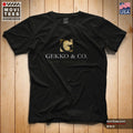 Gordon Gekko T-Shirt 100% Cotton Wall Street Fan Art Greed Is Good S-5XL Black