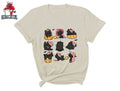 Black Cats Halloween Shirt, Cute Ghost Cat Shirt, Ghost Cat Halloween