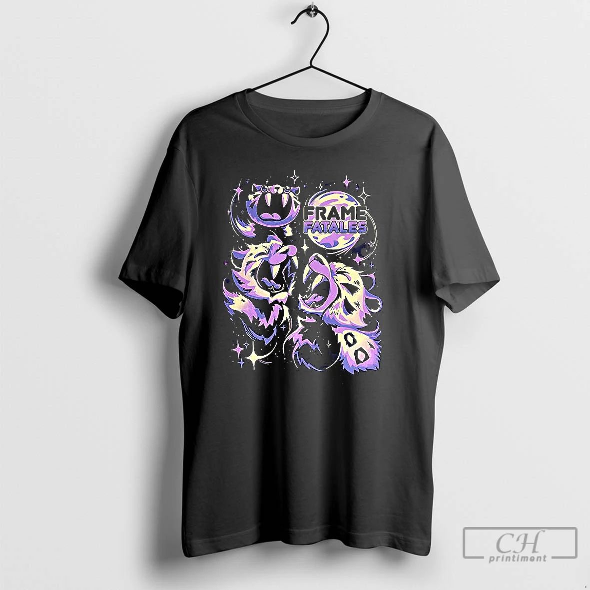 Classic Three Faith Moon Frame Fatales T Shirts